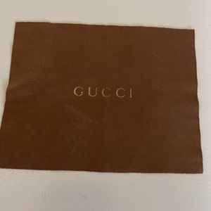 Gucci eyeglass cleaner cloth